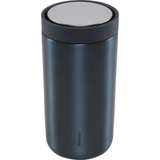 Stelton To Go Click Termokop 0,2 L Metallic Blå