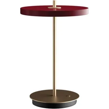 Umage Asteria Move Bordlampe - Ruby Red, 30,6 cm, 3000K