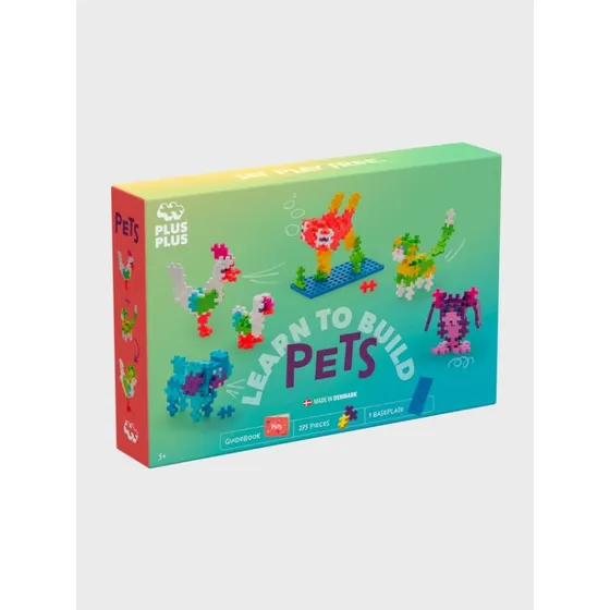 Plus-Plus Learn to Build Pets, 275 stk