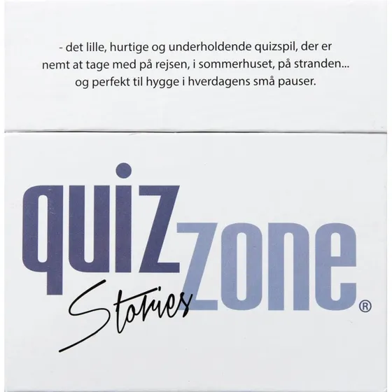 Quizzone Stories – 100 Billeder, 600 Spørgsmål