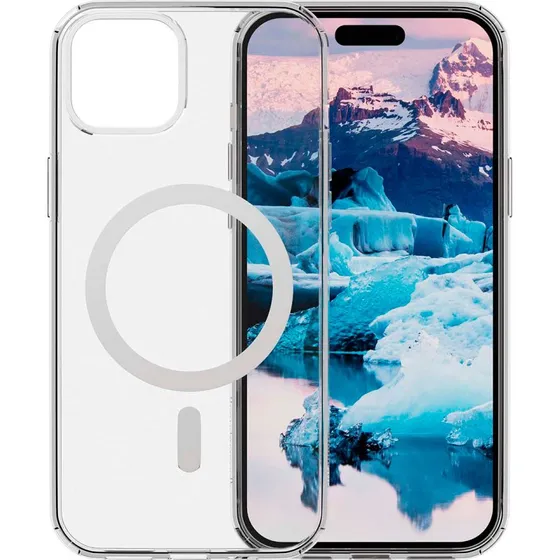 Dbramante1928 Iceland Pro MagSafe Cover iPhone 15 Plus TPU Transparent