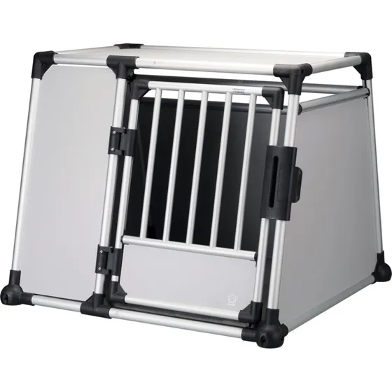 Trixie Transportbur Aluminium 61x65x86 cm - M/L, grafitgrå