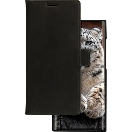 dbramante1928 Lynge Flipcover, Sort, til Galaxy S24 Ultra