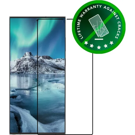 dbramante1928 Eco-shield Skærmbeskytter, sort, for Samsung Galaxy S24 Ultra