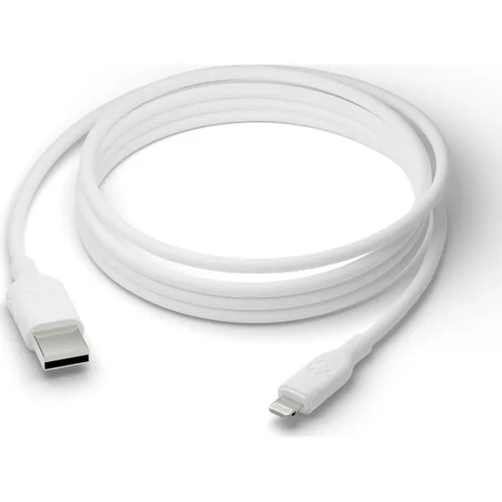 dbramante1928 Re-charge USB-A til MFI Lightning, 1,2 m, hvid