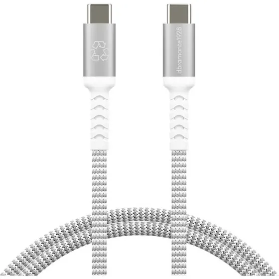 dbramante1928 Flettet USB-C til USB-C-kabel 1,2 m grå