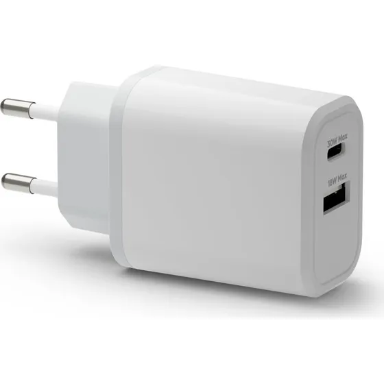 dbramante1928 re-charge 30W USB-C & USB-A Hvid
