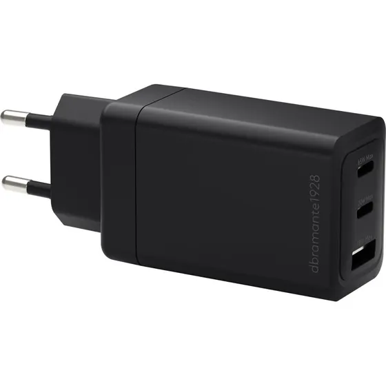 dbramante1928 re-charge 65W strømadapter med 3 udgange