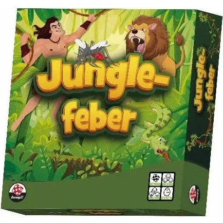 Danspil Junglefeber Brætspil – 7+ år