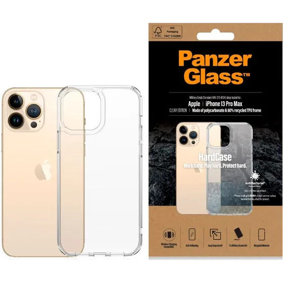 PanzerGlass HardCase iPhone 13 Pro Max, klar