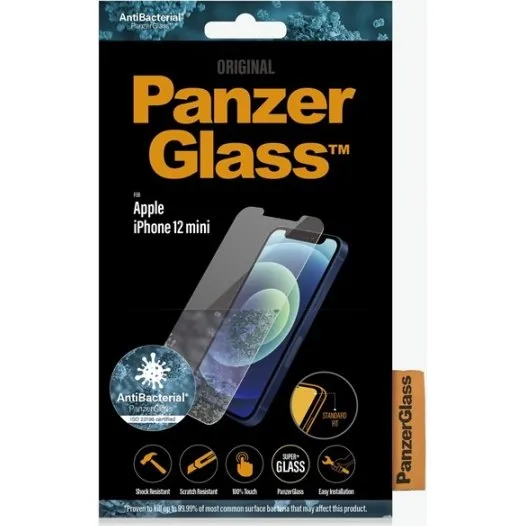 PanzerGlass 2707 Transparent Skærmbeskytter til iPhone 12 mini