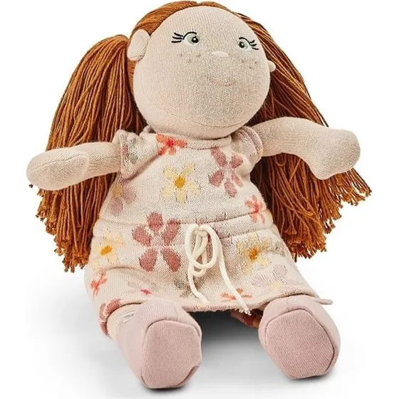 Smallstuff Strikket Dukke 30 cm Rose