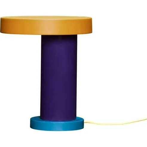 Hübsch Magic Bordlampe - Lilla, Blå, Orange, Gul