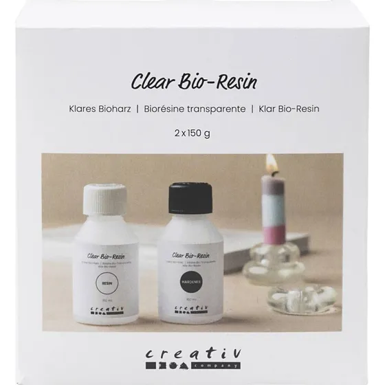 Creativ Company Klar Bio-resin 2x150 ml