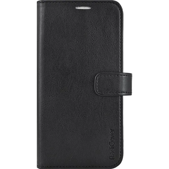 Radicover Wallet Strålebeskyttelse 3 Kort RFID Sort - iPhone 16 Plus