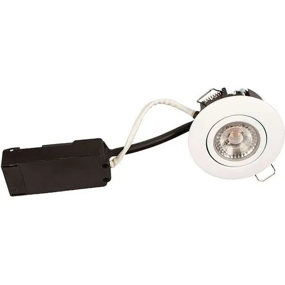Scan Products Luna LP Dæmpbar 6,2W 2700K Mat Hvid IP44