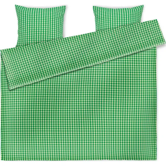 Juna Bæk&Bølge Økologisk Sengetøj 200x220 cm Grøn