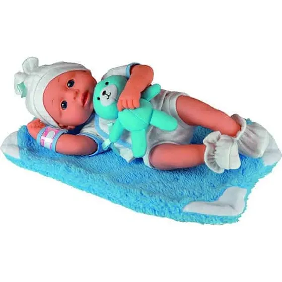 HF New Born Boy Soft Doll 30cm