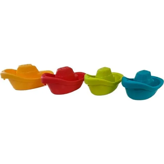 Happy Baby Bath Time Boats 4-Pack