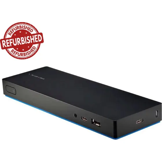 HP G4 Docking Station - 4x USB-A, 2x USB-C, Sort (Refurbished)