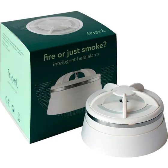 Frient Intelligent Varmealarm med Zigbee-sirene