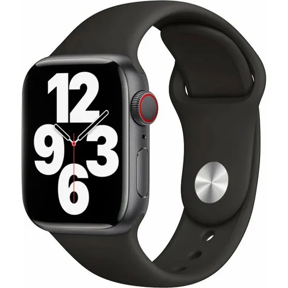 Lippa Apple Watch Silikone Rem 42/44/45/49 - Sort
