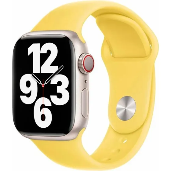 Lippa Apple Watch Silikone Rem 42/44/45/49 Gul