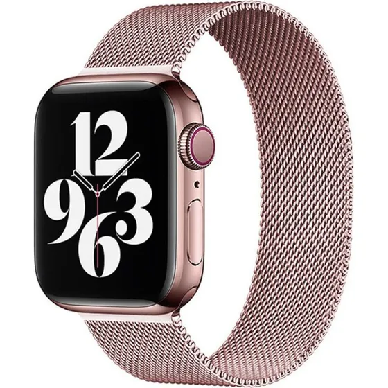 Lippa Apple Watch Rem i Rustfrit Stål 38/40/41 - Rose Guld