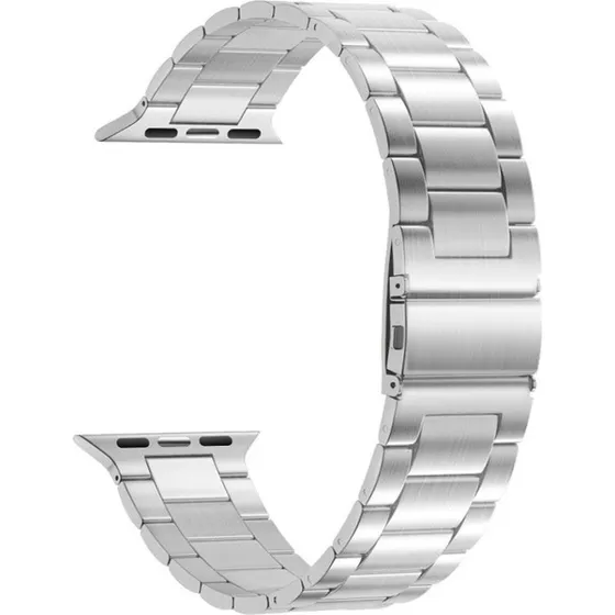 Lippa Apple Watch Uremer i Rustfri Stål 38/40/41 - Sølv
