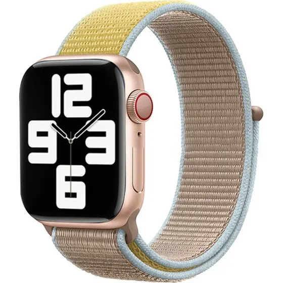 Lippa Apple Watch Nylonrem 42/44/45/49 - Karamel