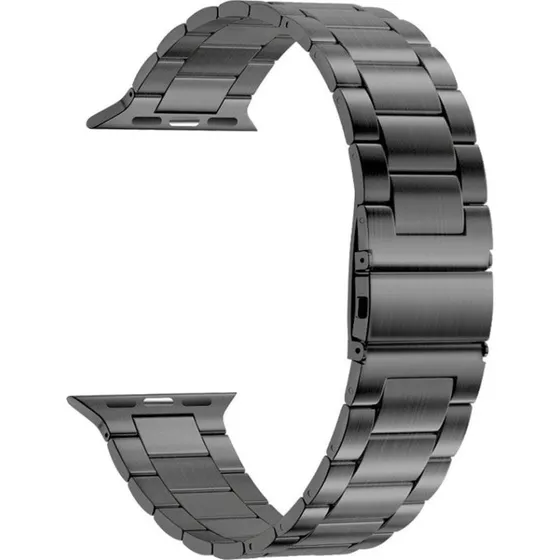 Lippa Apple Watch urrem i rustfri stål 42/44/45/49 - Space Grey