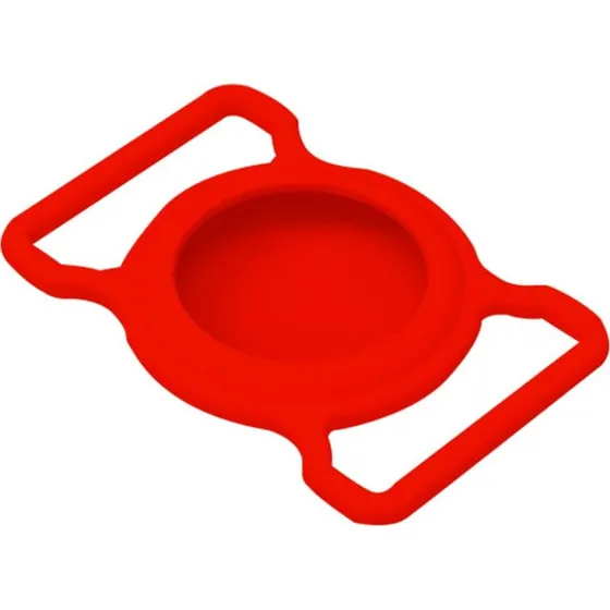 Lippa Collar Holder for AirTag - Rød