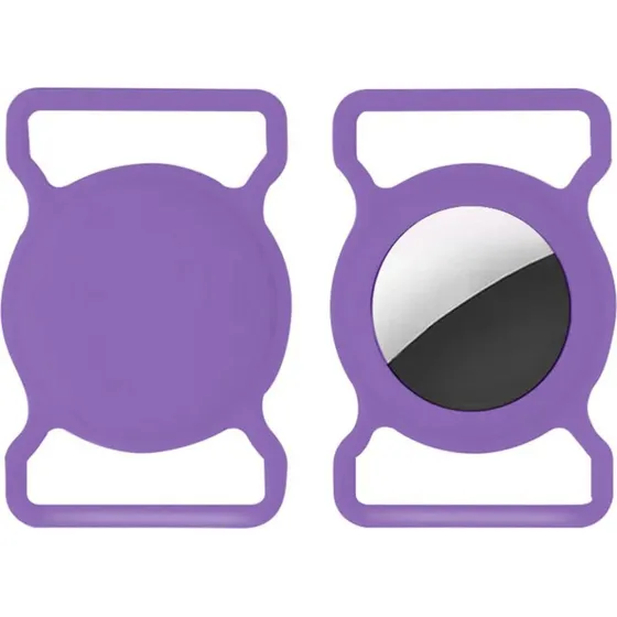 Lippa Collar Holder for AirTag - Lilla