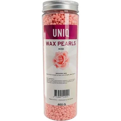 UNIQ Wax Pearls 400g Rose – Skånsom hårfjernelse hjemme