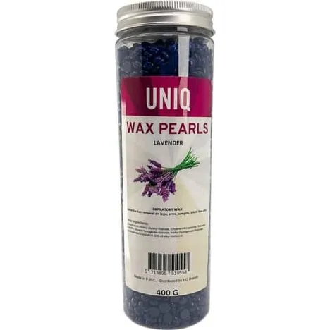 UNIQ Wax Pearls 400g Lavendel – Skånsom Hårfjerning derhjemme