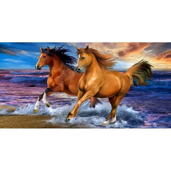 Brandmac Heste Håndklæde 70x140 cm
