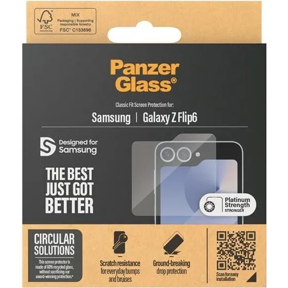 PanzerGlass Skærmbeskytter Galaxy Z Flip6 Classic Fit
