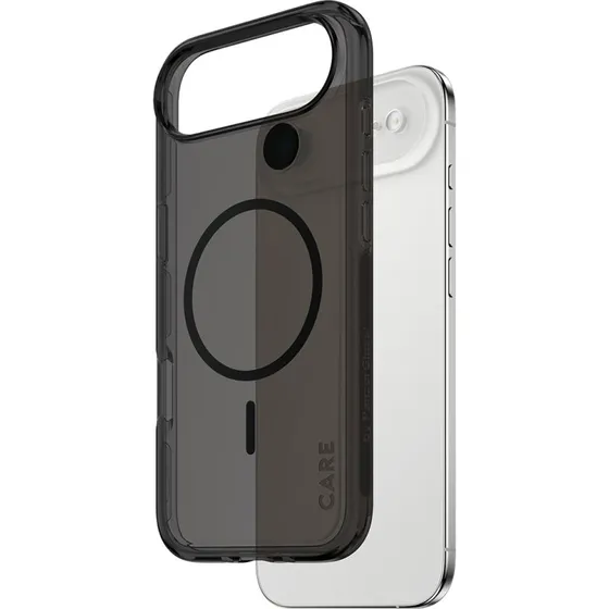 PanzerGlass CARE Flagship Case Urban Explorer Smokey Sort med MagSafe for iPhone Air