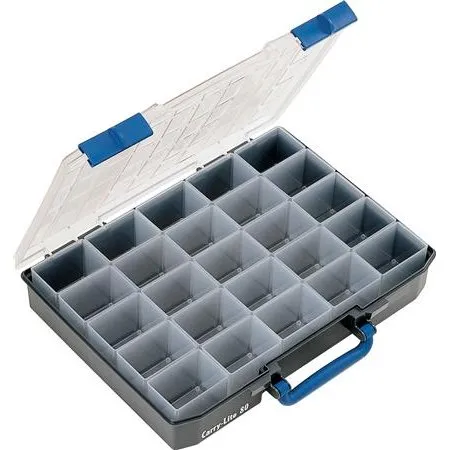 Raaco CarryLite 80 5x10-25 Sortimentsæske med indsatse BA8-1