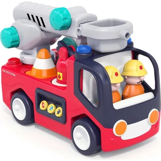 Kinder and Kids Brandbil med lys, musik og bevægelse