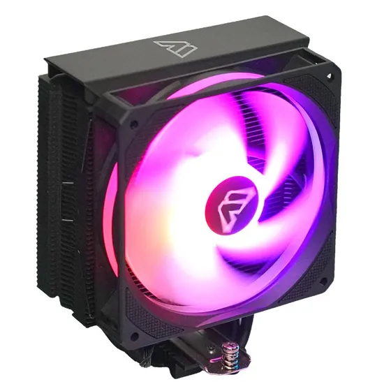 Mecharite Cyclone RGB CPU-køler, 3 heatpipes, sort