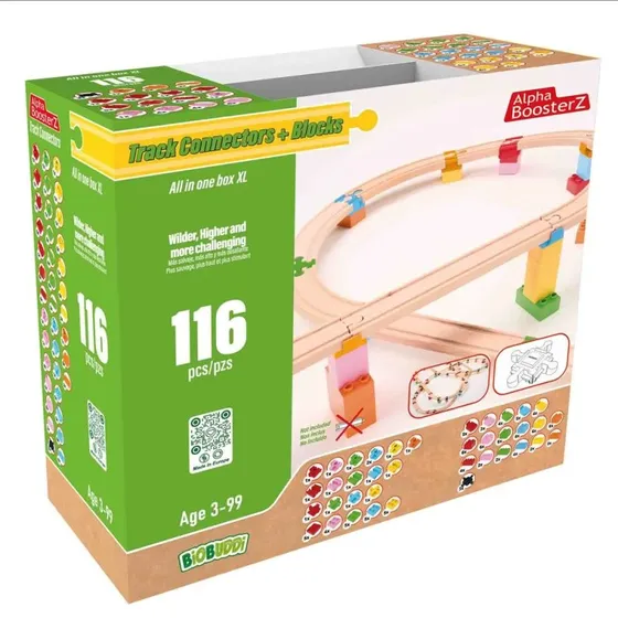 Alpha Boosterz All-in-One Blok Boks XL – 116 dele