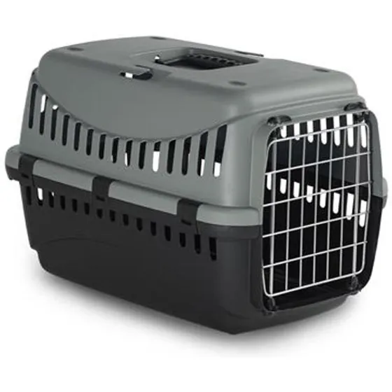 MP Eco Gipsy transportkasse 46x31x32 cm, grå/sort