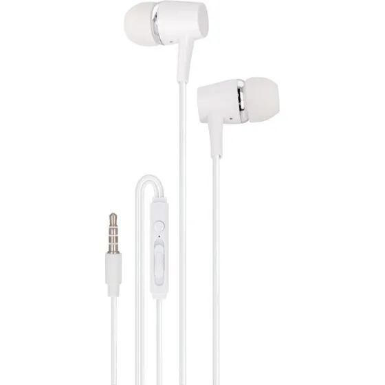 Maxlife MXEP-02 In-Ear-hovedtelefoner med mikrofon, hvid