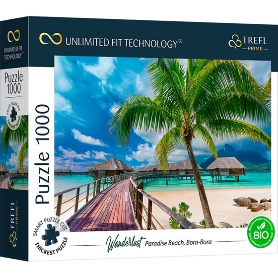Trefl Prime Wanderlust - Paradise Beach Bora-Bora (1000 brikker)