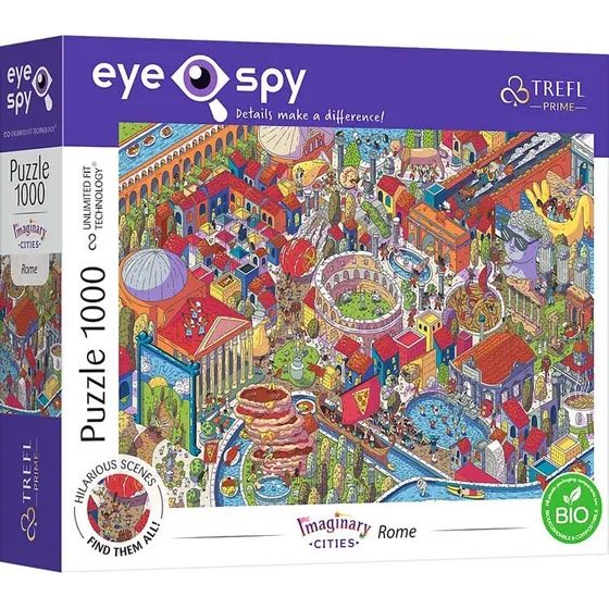 Trefl Unlimited Fit EYE-SPY - Rom, Italien (1000 brikker)