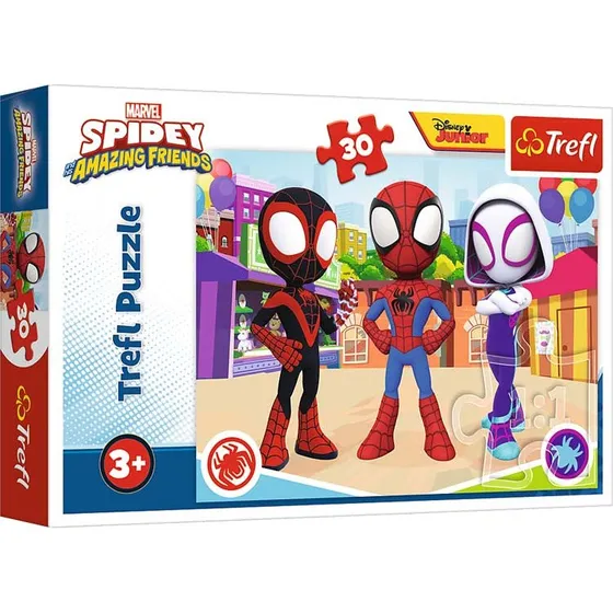 Trefl Puslespil 30 Brikker – Spidey & Venner