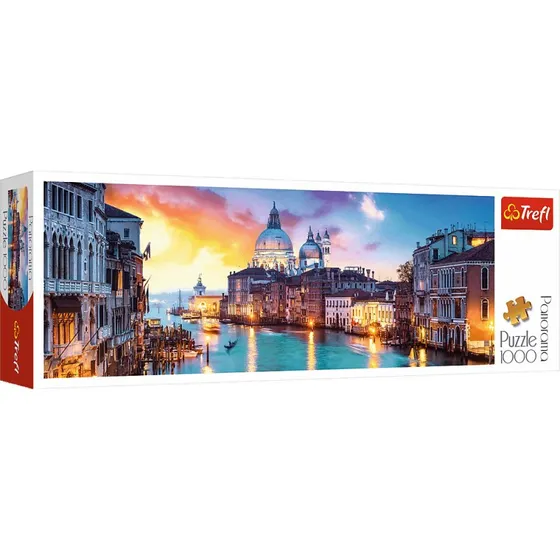 Trefl Panorama Puslespil 1000 Brikker – Canal Grande, Venezia