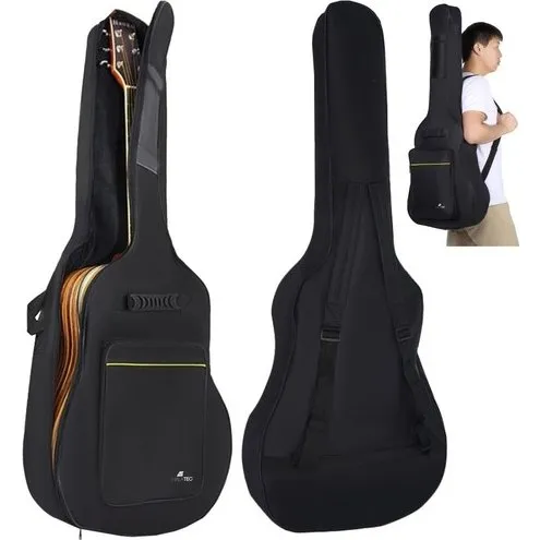 GuitarTaske Vandtæt Akustisk Guitar Taske, Sort, 170 x 42 x 10 cm