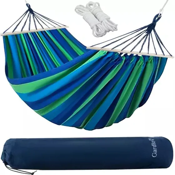 Hængekøje 260x160 cm – Blød Bomuld med Polyester